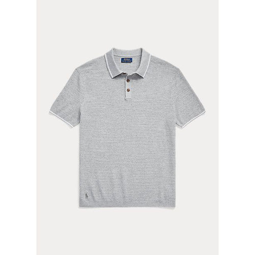 Load image into Gallery viewer, POLO RALPH LAUREN COTTON-LINEN POLO-COLLAR JUMPER - Yooto
