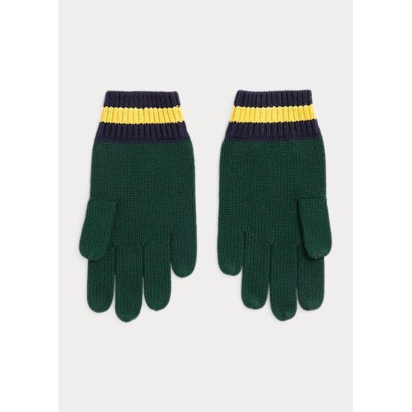 POLO RALPH LAUREN POLO BEAR GLOVES IN COTTON - Yooto