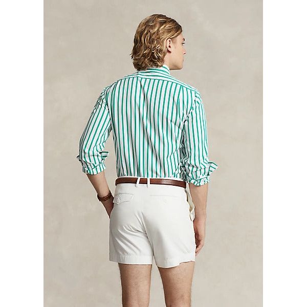 POLO RALPH LAUREN CUSTOM FIT STRIPED POPLIN SHIRT - Yooto