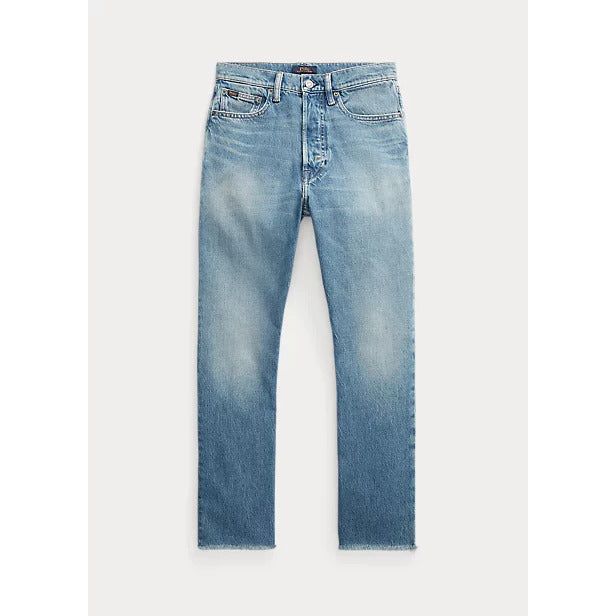 POLO RALPH LAUREN HIGH-RISE RELAXED STRAIGHT CROP JEAN - Yooto