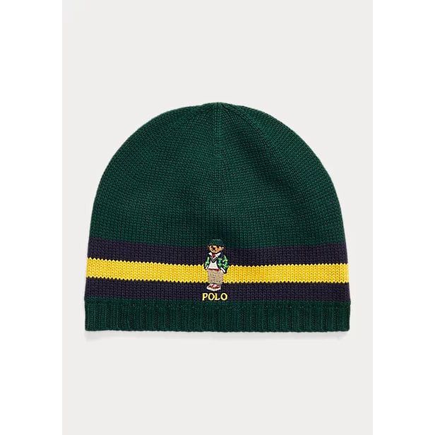 POLO RALPH LAUREN COTTON CAP WITH POLO BEAR - Yooto