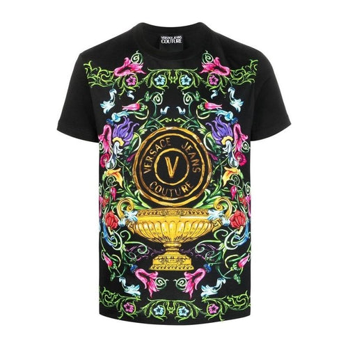 Load image into Gallery viewer, VERSACE JEANS COUTURE V-EMBLEM GARDEN T-SHIRT - Yooto
