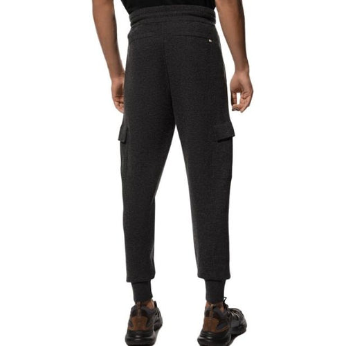 Load image into Gallery viewer, BOSS REGULAR-FIT TRACKSUIT BOTTOMS IN COTTON AND VIRGIN WOOL - Yooto
