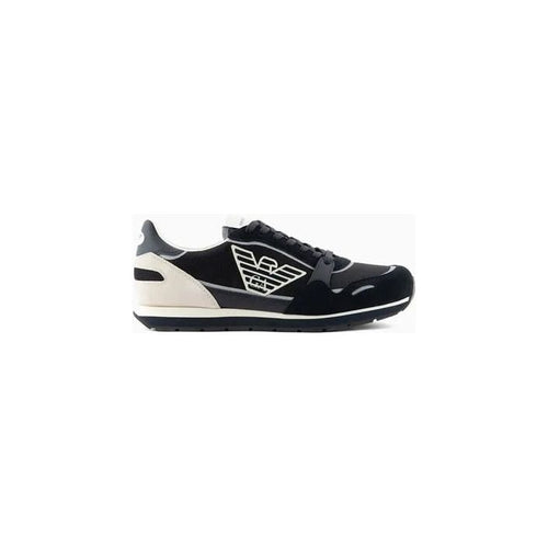 Load image into Gallery viewer, EMPORIO ARMANI MESH SNEAKERS WITH SUEDE DETAILS AND EAGLE PATCH - Yooto
