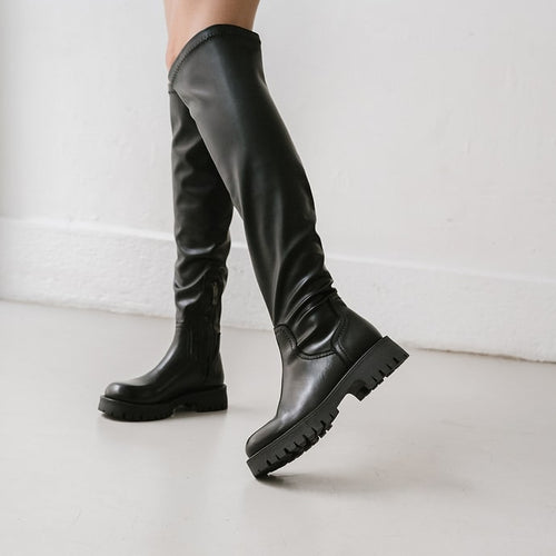Load image into Gallery viewer, JONAK PARIS BOOTS WITH NOTCHED SOLES - Yooto

