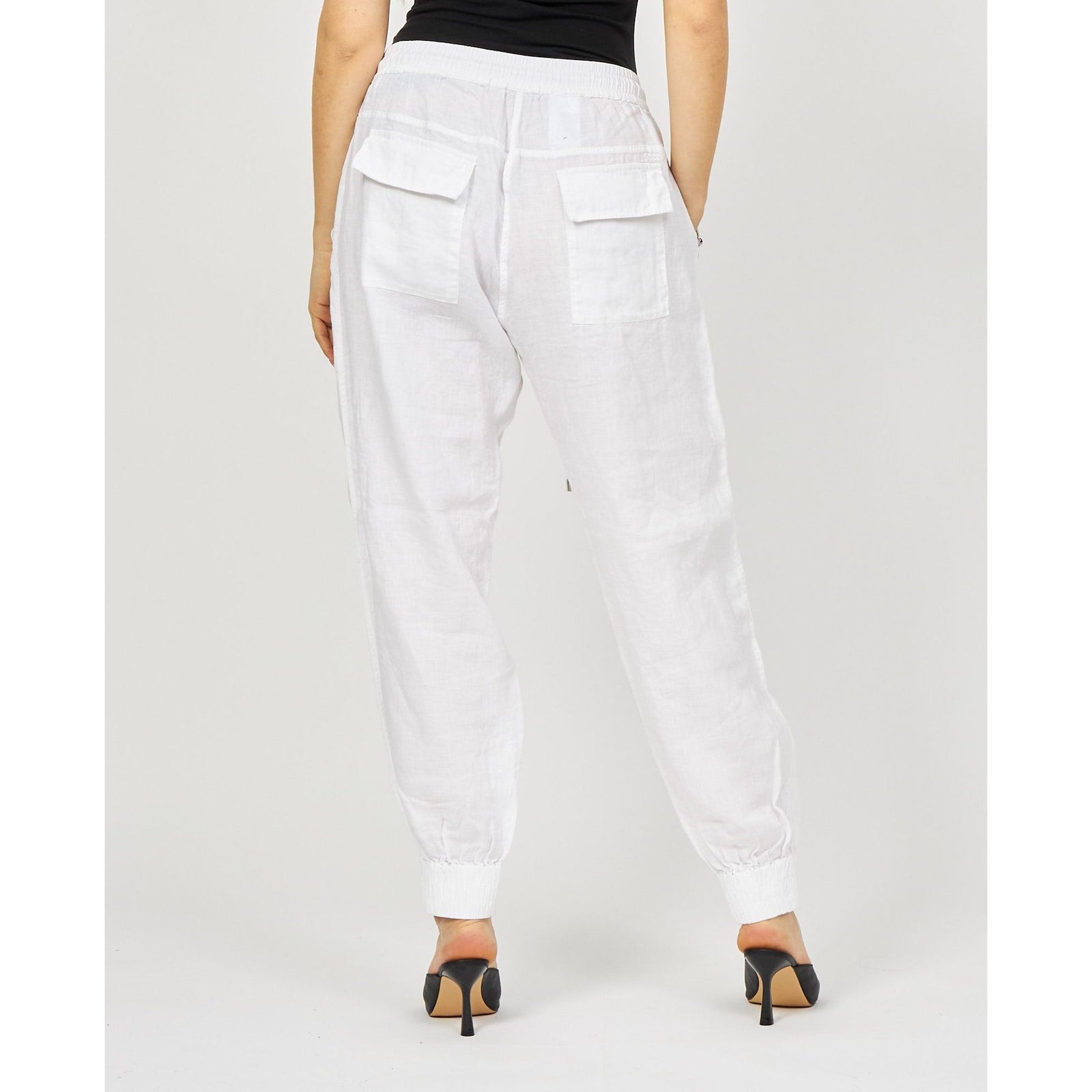 BOSS TROUSERS WITH ELASTIC AND DRAWSTRING - Yooto