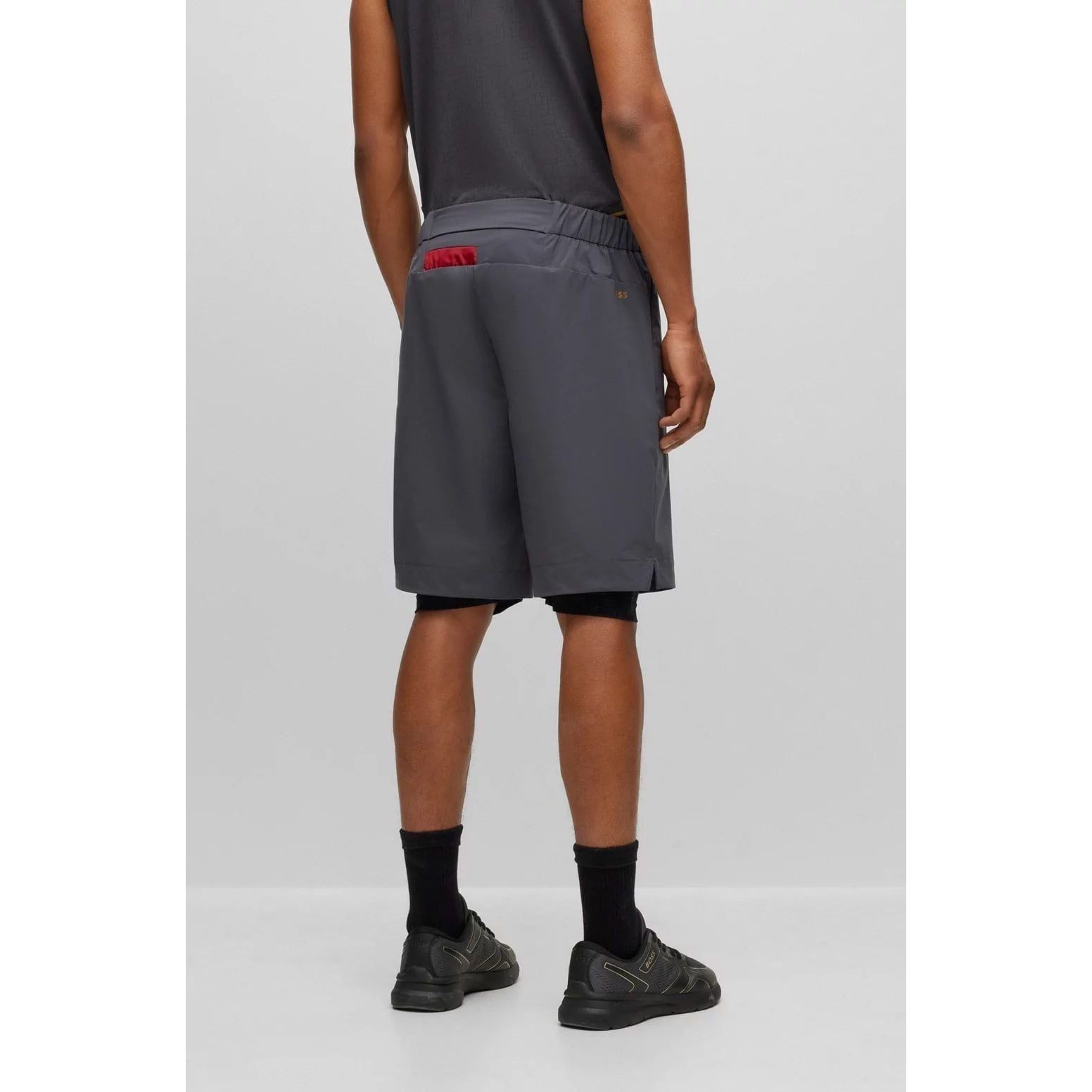 BOSS WATER-REPELLENT SHORTS WITH INTEGRATED LEGGINGS - Yooto