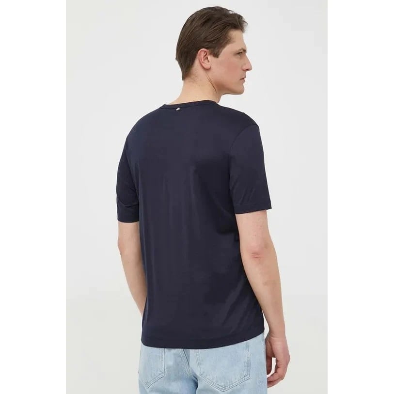 BOSS SHORT SLEEVED MERCERISED COTTON JERSEY T-SHIRT - Yooto