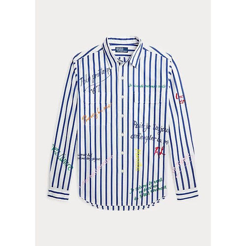 Load image into Gallery viewer, POLO RALPH LAUREN CLASSIC FIT STRIPED POPLIN WORKSHIRT - Yooto
