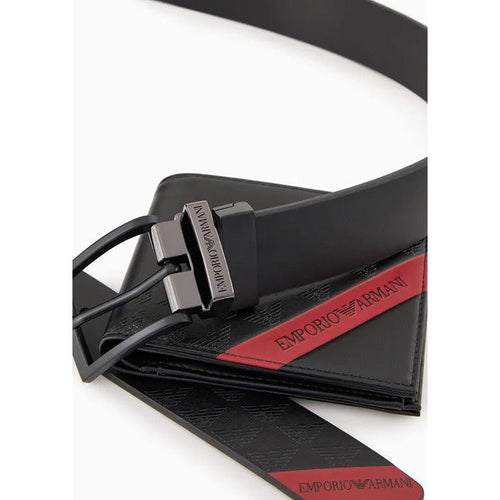 Load image into Gallery viewer, EMPORIO ARMANI SMOOTH REGENERATED LEATHER GIFT BOX WITH ASV RED BAND - Yooto
