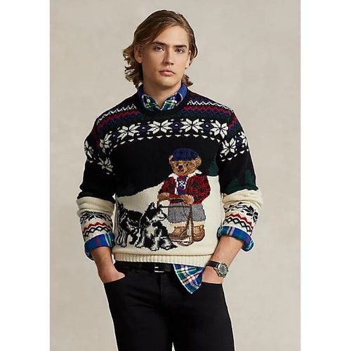 Load image into Gallery viewer, POLO RALPH LAUREN POLO BEAR WOOL-BLEND JUMPER - Yooto
