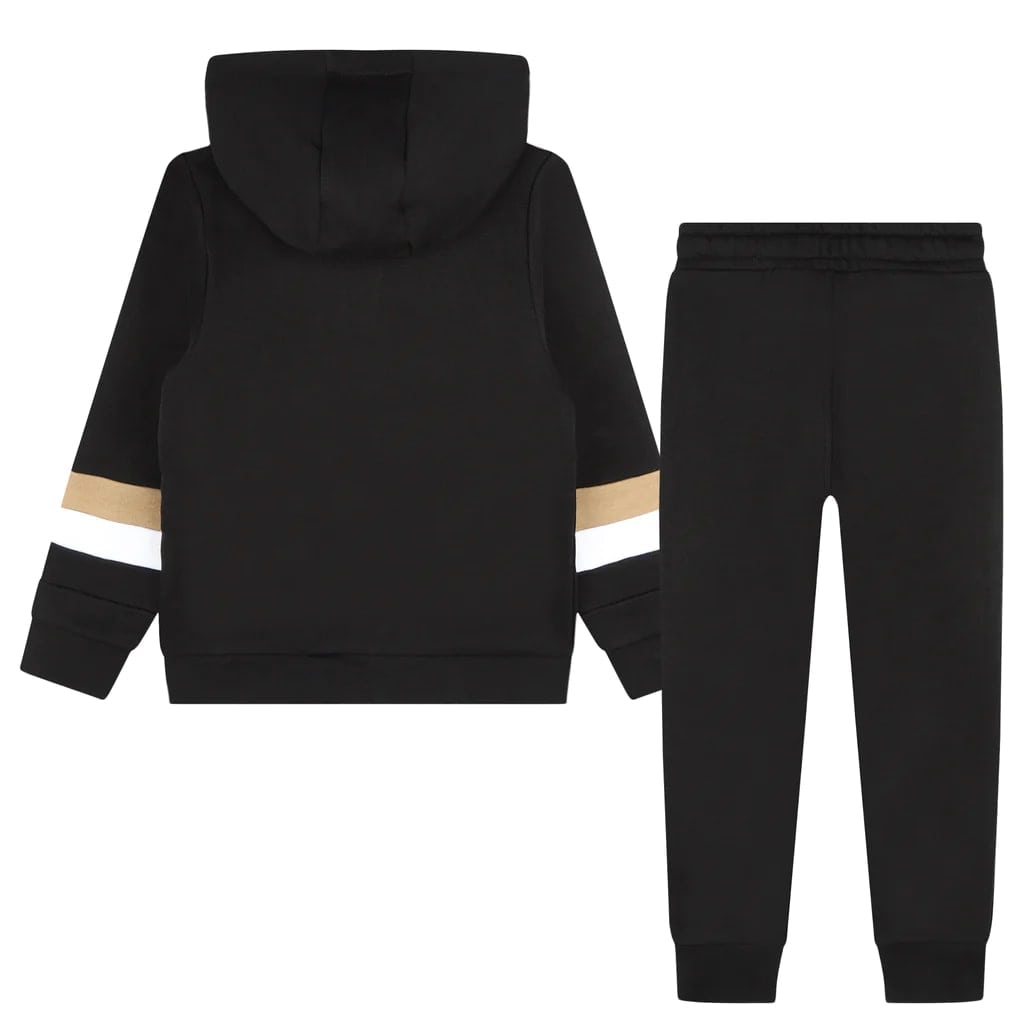 BOSS KIDS LOGO-PRINT COTTON TRACKSUIT SET - Yooto