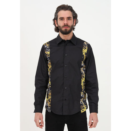 Load image into Gallery viewer, VERSACE JEANS COUTURE SHIRT WITH SIDE COUTURE LOGO PATTERN - Yooto
