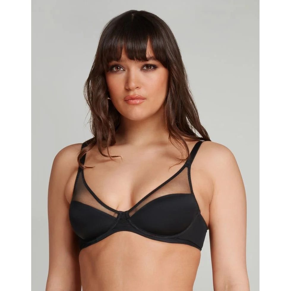 AGENT PROVOCATEUR LUCKY PADDED PLUNGE UNDERWIRED BRA - Yooto