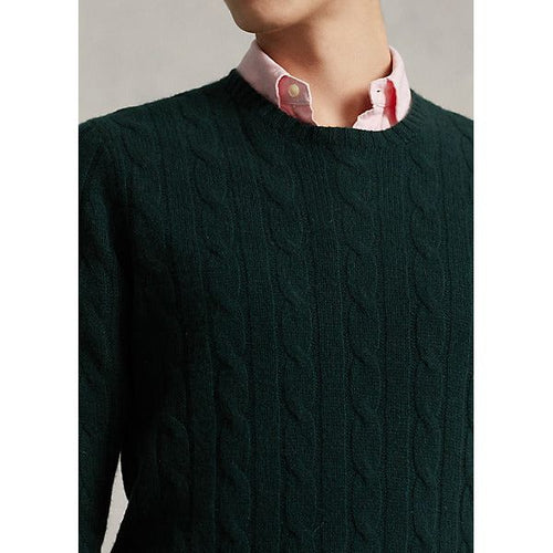 Load image into Gallery viewer, POLO RALPH LAUREN THE ICONIC CABLE-KNIT CASHMERE JUMPER - Yooto
