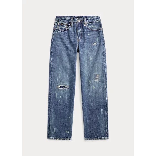 POLO RALPH LAUREN LYNWOOD RELAXED DISTRESSED JEAN - Yooto