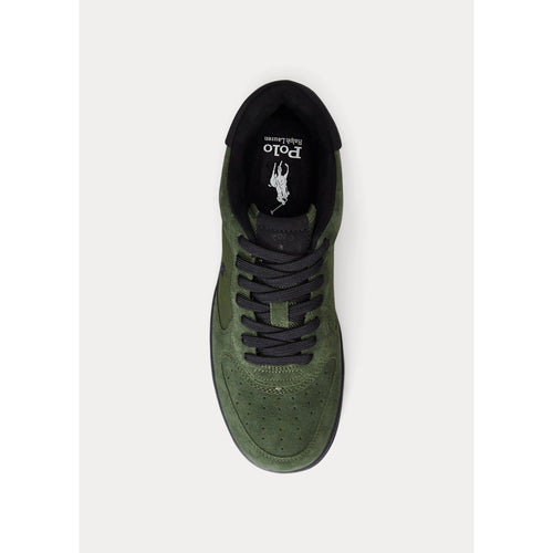 Load image into Gallery viewer, POLO RALPH LAUREN MASTERS COURT SUEDE-PANELLED TRAINER - Yooto

