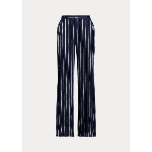 Load image into Gallery viewer, POLO RALPH LAUREN STRIPED LINEN WIDE-LEG TROUSER - Yooto
