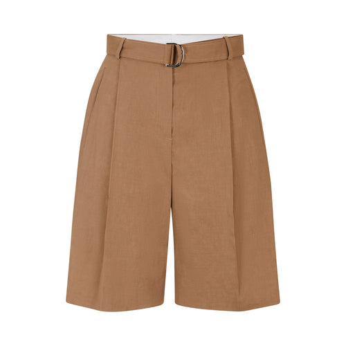 Load image into Gallery viewer, BOSS RELAXED FIT SHORTS IN STRETCH LINEN BLEND - Yooto
