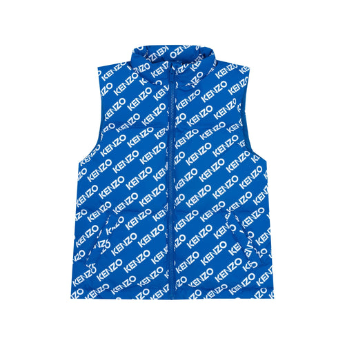 Load image into Gallery viewer, KENZO KIDS MONOGRAM QUILTED VEST - Yooto
