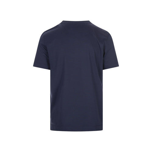 Load image into Gallery viewer, BOSS NAVY BLUE T-SHIRT WITH POCKET - Yooto
