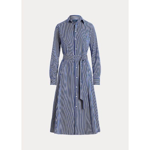 Load image into Gallery viewer, POLO RALPH LAUREN BELTED STRIPED COTTON SHIRTDRESS - Yooto
