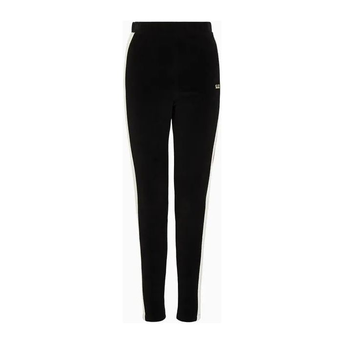 EA7 ATHLETIC VELOUR VELVET LEGGINGS - Yooto