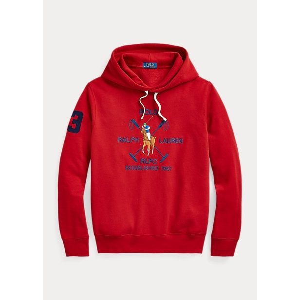 POLO RALPH LAUREN BIG POLO CREST FLEECE HOODIE - Yooto