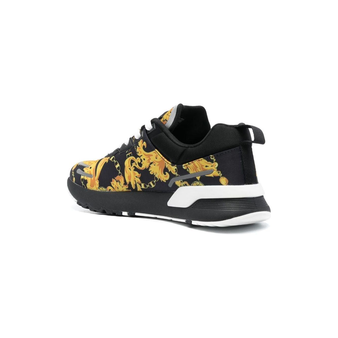 VERSACE JEANS COUTURE SNEAKERS WITH BAROQUE PRINT - Yooto
