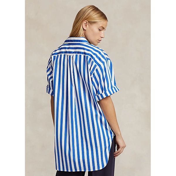 POLO RALPH LAUREN RELAXED FIT STRIPED COTTON SHIRT - Yooto