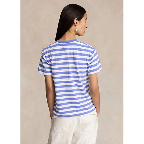 Load image into Gallery viewer, POLO RALPH LAUREN POLO BEAR STRIPED COTTON TEE - Yooto
