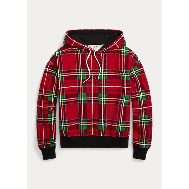 Polo Ralph Lauren Plaid Fleece Hoodie - Yooto