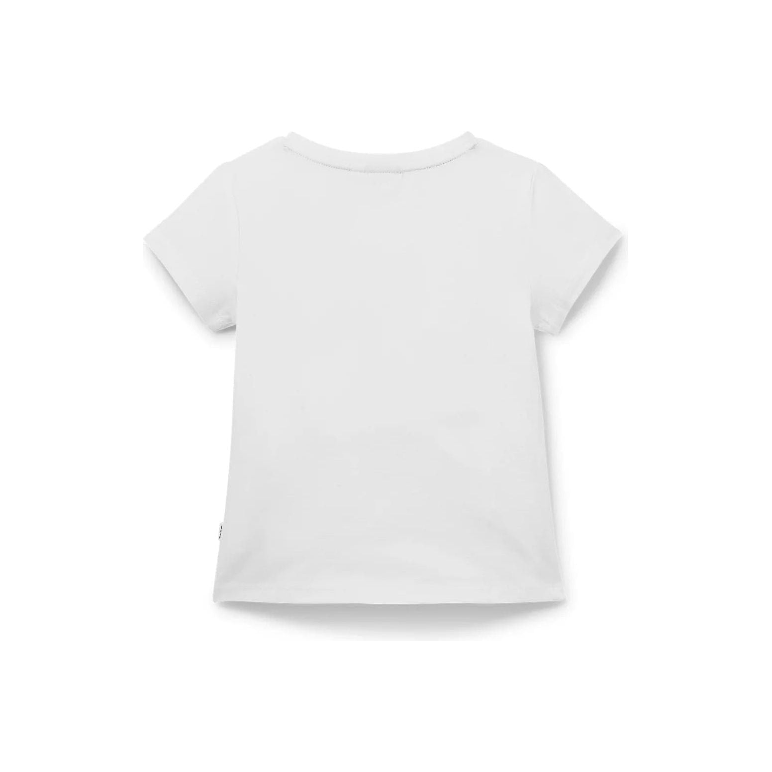 BOSS KIDS' T-SHIRT IN STRETCH COTTON WITH LOGO PRINT - Yooto