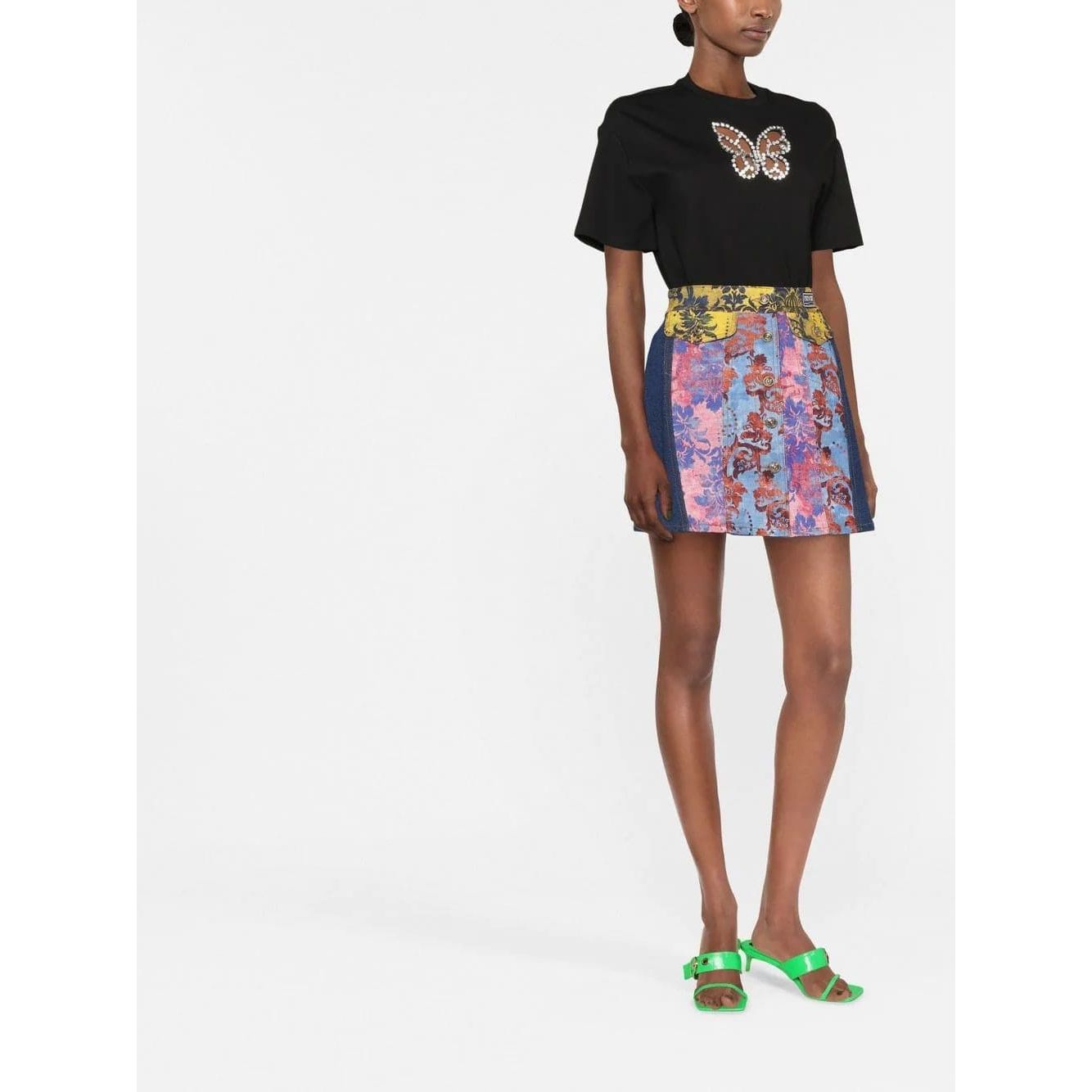 VERSACE JEANS COUTURE SHORT SKIRT - Yooto