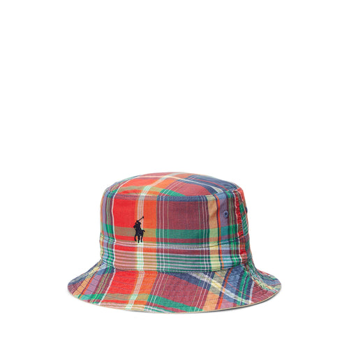 Load image into Gallery viewer, Reversible Madras Bucket Hat - Yooto
