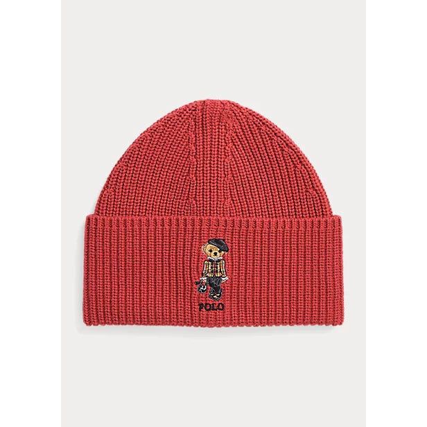 POLO RALPH LAUREN COTTON CAP WITH POLO BEAR - Yooto