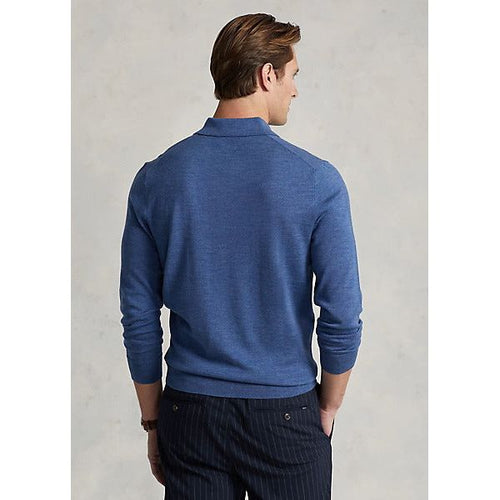 Load image into Gallery viewer, POLO RALPH LAUREN WASHABLE WOOL POLO-COLLAR JUMPER - Yooto
