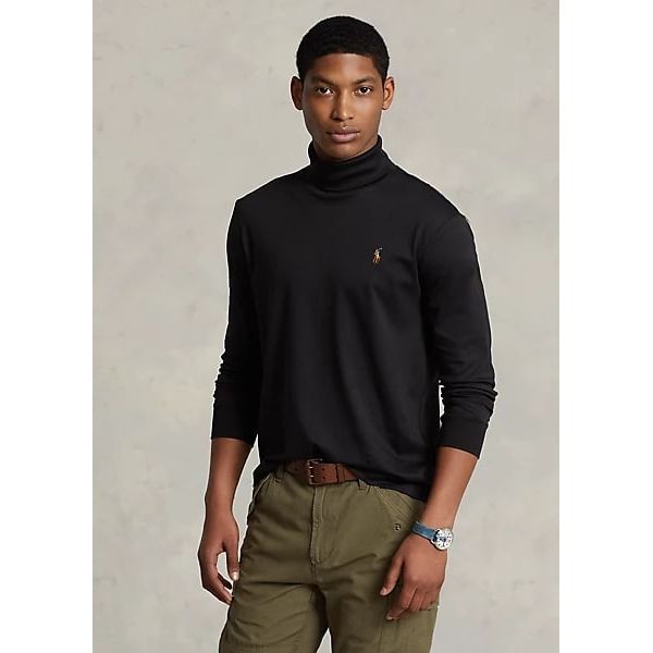 POLO RALPH LAUREN SOFT COTTON ROLL NECK - Yooto