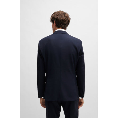 Load image into Gallery viewer, BOSS SLIM-FIT SUIT IN PATTERNED STRETCH WOOL - Yooto
