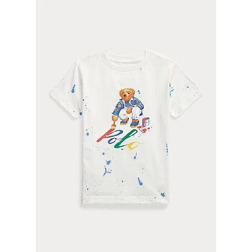 Load image into Gallery viewer, POLO RALPH LAUREN POLO BEAR COTTON JERSEY T-SHIRT - Yooto
