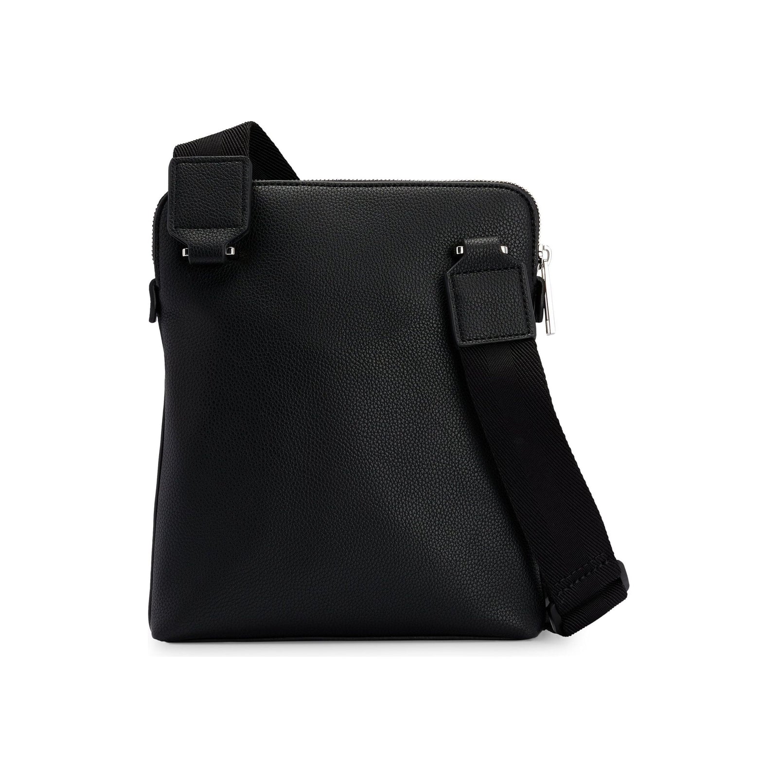 BOSS FAUX-LEATHER ENVELOPE BAG WITH SIGNATURE DETAILS - Yooto