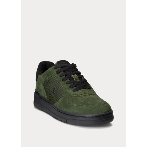 Load image into Gallery viewer, POLO RALPH LAUREN MASTERS COURT SUEDE-PANELLED TRAINER - Yooto
