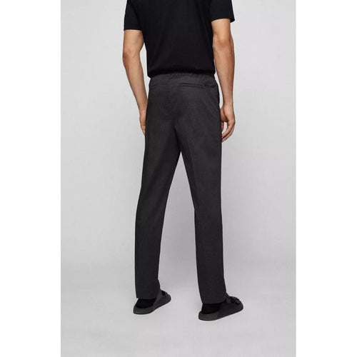 Load image into Gallery viewer, BOSS SLIM-FIT TROUSERS IN PRINTED STRETCH COTTON - Yooto
