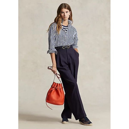 Load image into Gallery viewer, POLO RALPH LAUREN WOOL-BLEND WIDE-LEG TROUSER - Yooto
