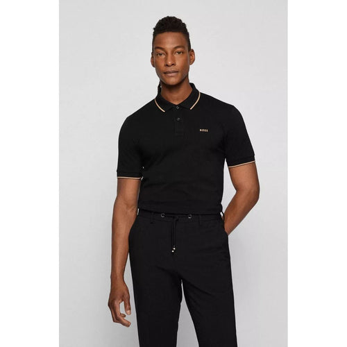 Load image into Gallery viewer, BOSS SLIM-FIT POLO SHIRT WITH UNDER-COLLAR LOGO - Yooto
