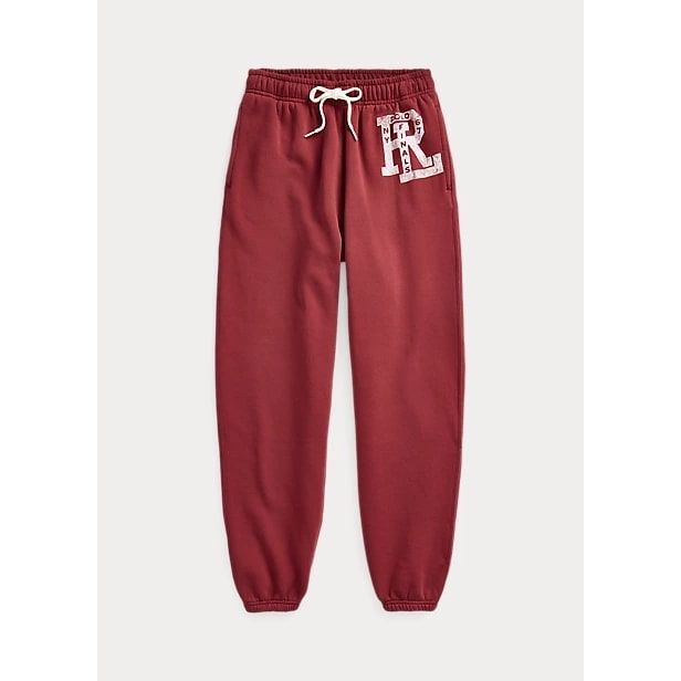 POLO RALPH LAUREN RL-LOGO FLEECE TRACKSUIT BOTTOMS - Yooto