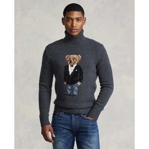 Load image into Gallery viewer, Polo Bear Turtleneck Sweater - Yooto
