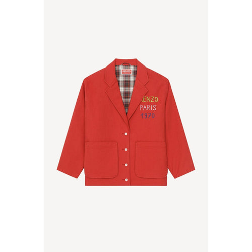 Kenzo hot sale red coat