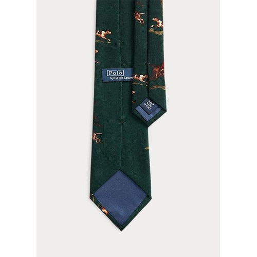 Load image into Gallery viewer, POLO RALPH LAUREN SPORTING-PRINT WOOL CHALLIS TIE - Yooto
