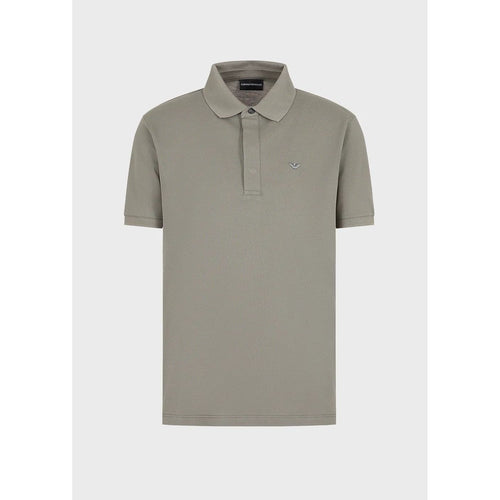 Load image into Gallery viewer, EMPORIO ARMANI MERCERISED PIQUÉ POLO SHIRT WITH MICRO EAGLE EMBROIDERY - Yooto
